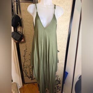 Elegant Olive Green romper